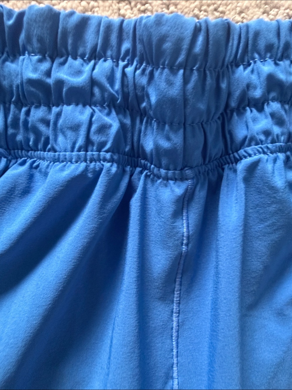 Aerie Offline Hot Stuff Low Rise Blue shorts - size large - Picture 2 of 5